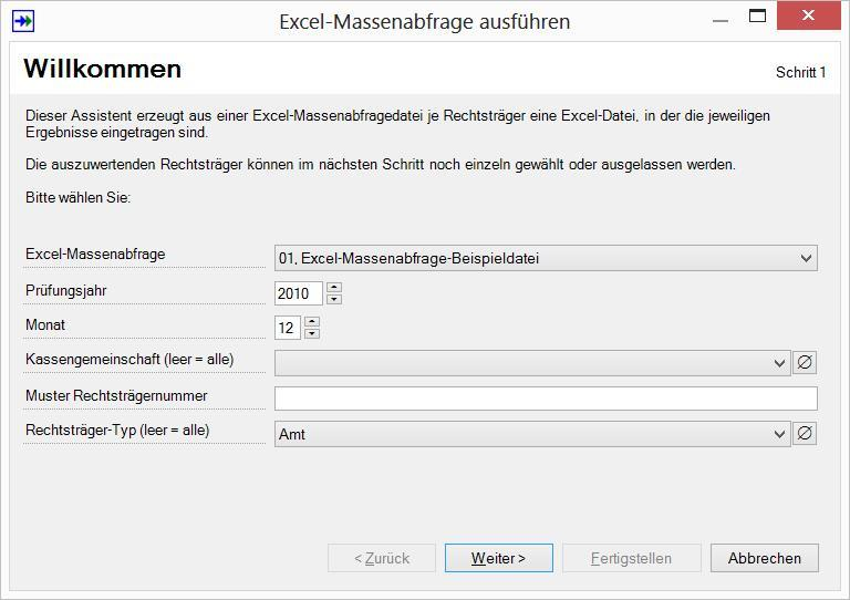 SF BPL Excel-Massenabfrage Assistent 1