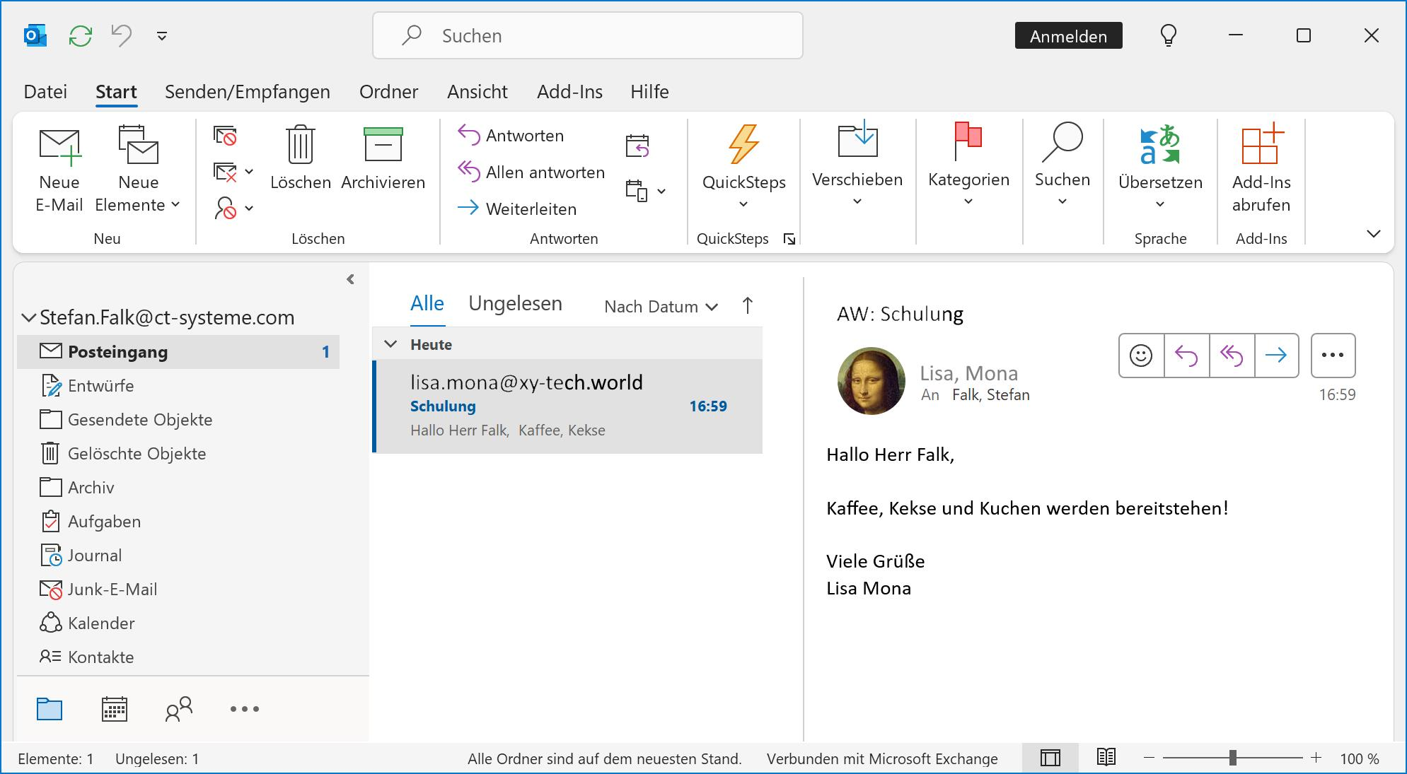 SF Ordnerplan Mail von Mona Lisa